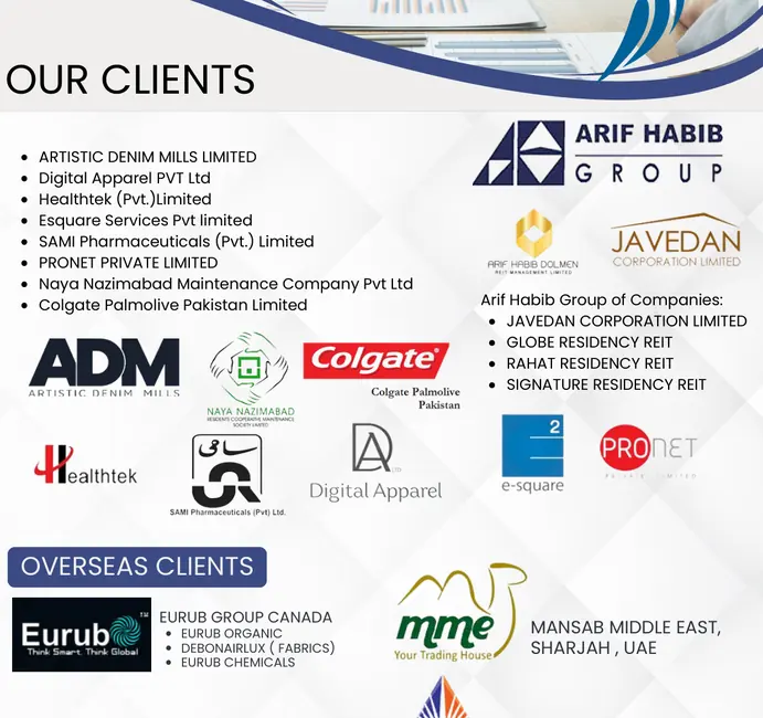 FZK Enterprises client logos